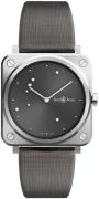 Bell & Ross BR-S-GREY-DIAMOND-EAGLE-CALFSKIN Br S Quartz