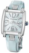 Ulysse Nardin Damklocka 133-91C-693 Ladies Caprice Vit/Textil Ø34 mm