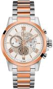 Guess Herrklocka Y08008G1 Collection Silverfärgad/Roséguldstonat