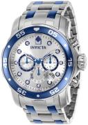 Invicta Herrklocka 37691 Pro Diver Silverfärgad/Stål Ø48 mm