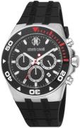 Roberto Cavalli by Franck Muller Herrklocka RC5G016P0015 Svart/Gummi