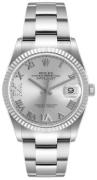 Rolex Herrklocka 126234-0030 Datejust 36 Silverfärgad/Stål Ø36 mm