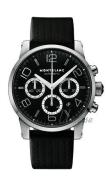 Montblanc Herrklocka 36063 Timewalker Chronograph Svart/Gummi Ø43 mm