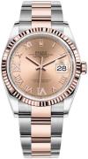 Rolex Damklocka 126231-0028 Datejust 36 Roséguldstonad/18 karat