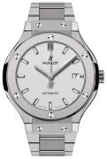 Hublot Herrklocka 565.NX.2611.NX Classic Fusion Silverfärgad/Titan