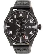 Hugo Boss Herrklocka 1513083 Sport Svart/Läder Ø45 mm