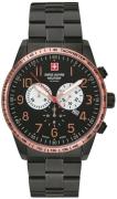 Swiss Alpine Military Herrklocka 7082.9187 Hornet Chrono Svart/Stål