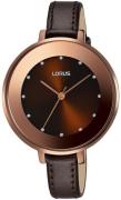 Lorus Damklocka RG223MX9 Brun/Stål Ø36 mm