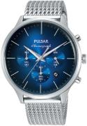 Pulsar Herrklocka PT3893X1 Regular Blå/Stål Ø43 mm