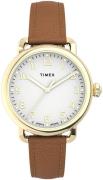 Timex Damklocka TW2U13300 Standard Vit/Läder Ø34 mm