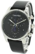 Calvin Klein Herrklocka K8S271C1 Svart/Läder Ø42 mm