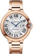 Cartier Herrklocka WGBB0039 Ballon Bleu De Silverfärgad/18 karat