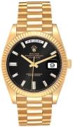 Rolex Herrklocka 228238-0059 Day-Date 40 Svart/18 karat gult guld