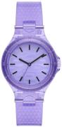 DKNY Damklocka NY6644 Chambers Lila/Gummi Ø36 mm