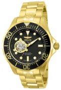 Invicta Herrklocka 13709 Pro Diver Svart/Gulguldtonat stål Ø47 mm