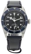 Tudor Herrklocka 79230b-0002 Black Bay Svart/Läder Ø41 mm