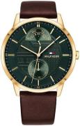 Tommy Hilfiger Herrklocka 1791607 Hunter Grön/Läder Ø44 mm