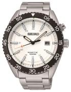 Seiko Herrklocka SKA615P1 Vit/Stål Ø44.5 mm