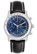 Breitling Herrklocka A13324121C1X1 Navitimer 01 Blå/Läder Ø41 mm