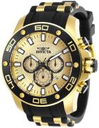 Invicta Herrklocka 26088 Pro Diver Gulguldstonad/Gulguldtonat stål