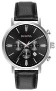 Bulova Herrklocka 96B262 Svart/Läder Ø41 mm