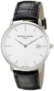 Frederique Constant Herrklocka FC-220S5S6 Slimline Vit/Läder Ø39 mm