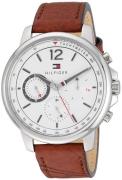 Tommy Hilfiger Herrklocka 1791531 Vit/Läder Ø44 mm