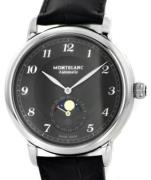 Montblanc Herrklocka 118518 Star Grå/Läder Ø42 mm