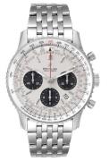 Breitling Herrklocka AB0121211G1A1 Navitimer 01 Silverfärgad/Stål