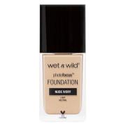 Wet n Wild Photo Focus Matte Foundation Nude Ivory 30ml