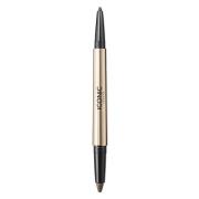 Iconic London Eyeliner Duo Smokey Eye Chocolate Brown 1,1 g