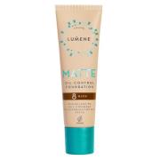 Lumene Matte Oil-Control Foundation SPF20 8 Rich 30 ml