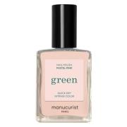 Manucurist Green Nail Polish Pastel Pink 15ml