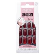 Depend Design Selection Nails Deep Cherry Medium Square