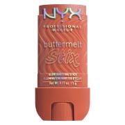 NYX Professional Makeup Buttermelt Glaze Stix 07 That's On Melt 8
