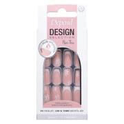 Depend Design Selection French Flower Blossom Short Coffin 1pcs