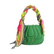 Ermanno Scervino Women Bags Handbag Green Fuxia Ss23 Green, Dam