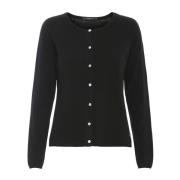 Btfcph Elegant Cashmere Cardigan 50067 Svart Black, Dam