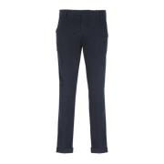 Dondup Stiliga Slim-Fit Blå Byxor Blue, Herr