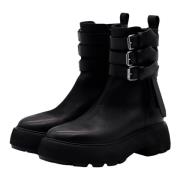 Strategia Ankle Boots Black, Dam