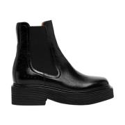 Marni Ridged-Sole Ankelboots, Italienskt Hantverk Black, Dam