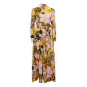 La DoubleJ Whimsical Bellini Maxi Klänning Multicolor, Dam