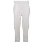 Z Zegna Vita Cashmere Bomull Joggers White, Herr