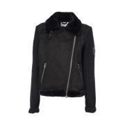 Ermanno Scervino Ermanno Firenze Jacket med päls Black, Dam