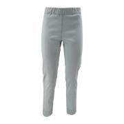 D.Exterior Slim Linne Elastiska Chinos White, Dam