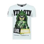 Local Fanatic Villain Duck Rhinestones - T shirts På Nätet Herr - 6325...