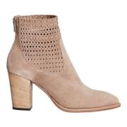 Pantanetti Ankle Boots Beige, Dam