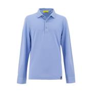 Drumohr Polo Shirts Blue, Herr