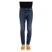 Jacob Cohën Lyxiga Slim-Fit Denim Jeans Blue, Herr