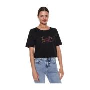 Liu Jo T-Shirt T-Shirt Black, Dam